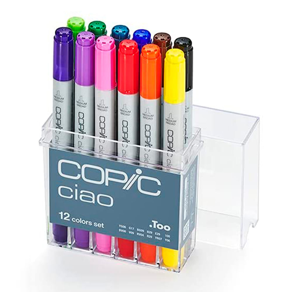Copic Ciao - Set 12 Marcadores Basic Color