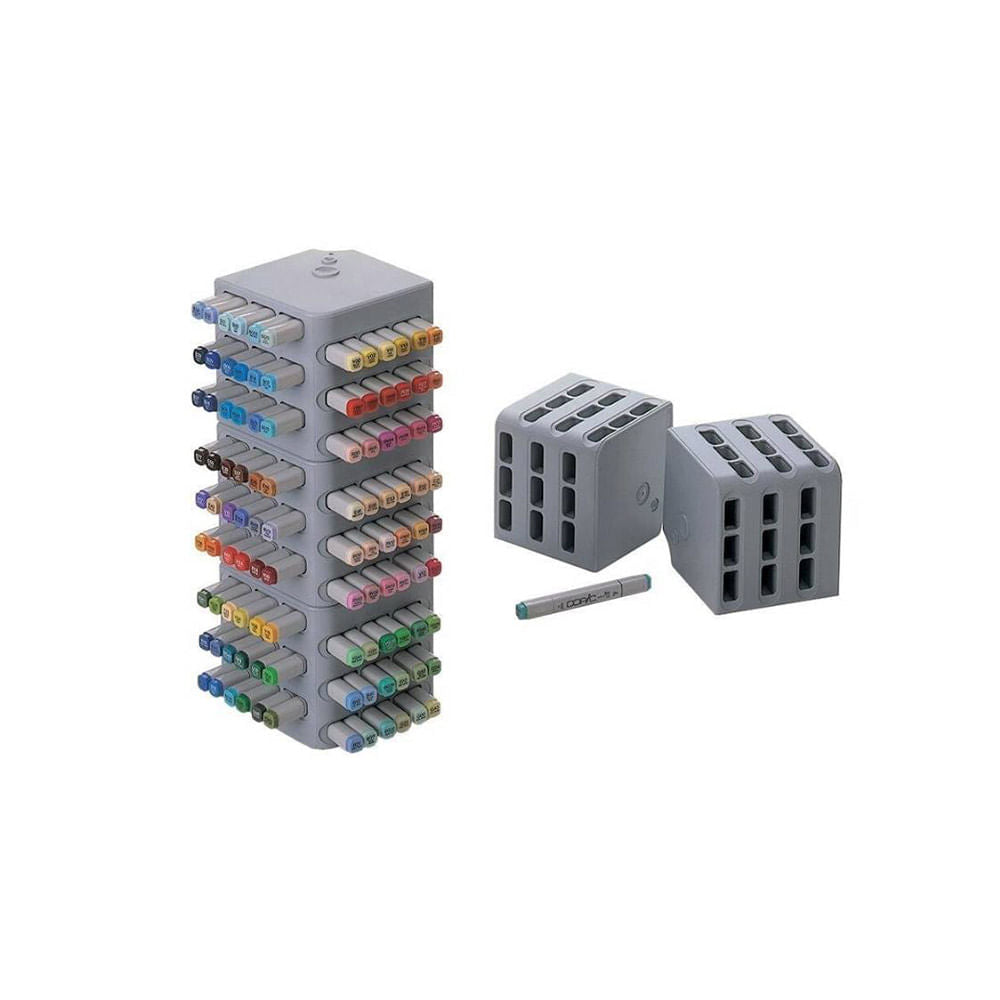 Copic-Marker-Block-Stand-Organizador-Apilable-Vacio-Para-36-Marcadores-2