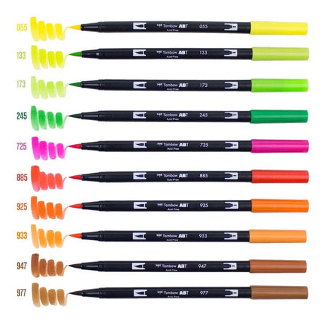 Marcadores-Tombow-Dual-Brush-Set-10-Citrus-2