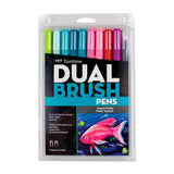 Marcadores-Tombow-Dual-Brush-Set-10-Paleta-Tropical