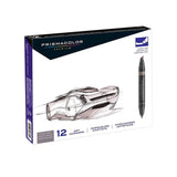 Prismacolor-Premier-Art-Markers-Set-12-Marcadores-Doble-Punta-Grises-Calidos