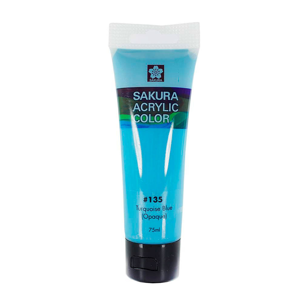 Sakura-Acrylic-Pintura-Acrilica-Tubos-75-ml-Azul-Turquesa