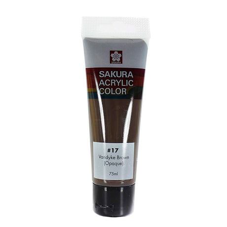 Sakura-Acrylic-Pintura-Acrilica-Tubos-75-ml-Cafe-Vandyke