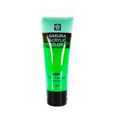 Sakura-Acrylic-Pintura-Acrilica-Tubos-75-ml-Verde-Claro-Permanente