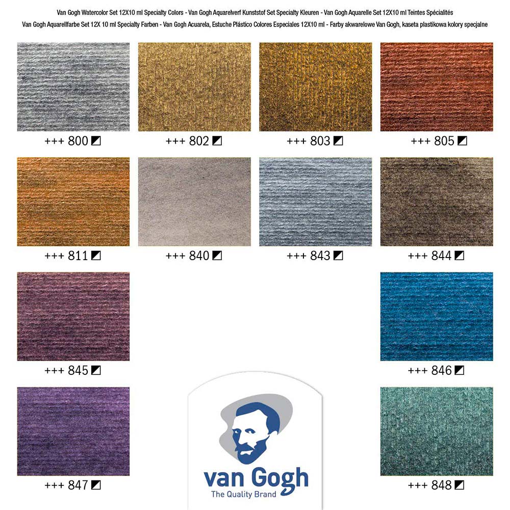 Van-Gogh-Watercolors-Set-Acuarelas-Tubos-10-ml-12-Colores-Metalicos-Interferencia-3