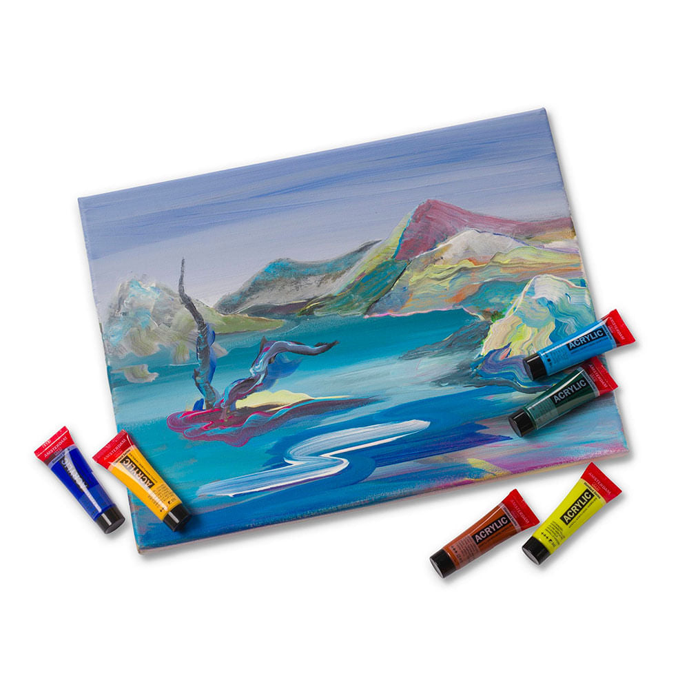 Set 12 Pinturas Acrílicas 20 ml Amsterdam Colores Urbanos – Dibu Chile