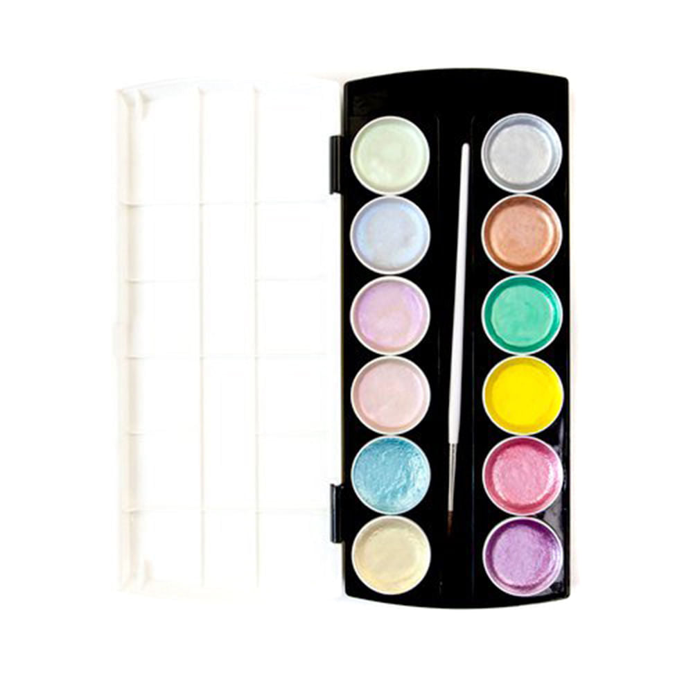 Set 12 Acuarelas Metalizadas Art Philosophy Accents Pastels – Dibu Chile