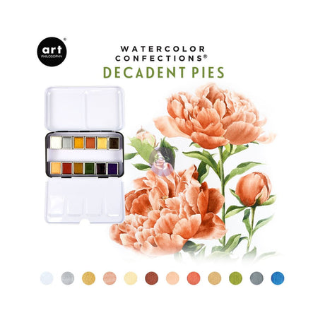 art-philosophy-watercolor-confections-set-12-acuarelas-pastilla-decadent-pies