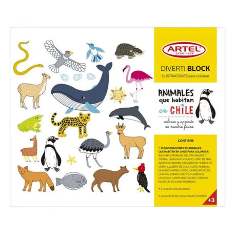 artel-divertiblock-block-para-colorear-animales-chilenos