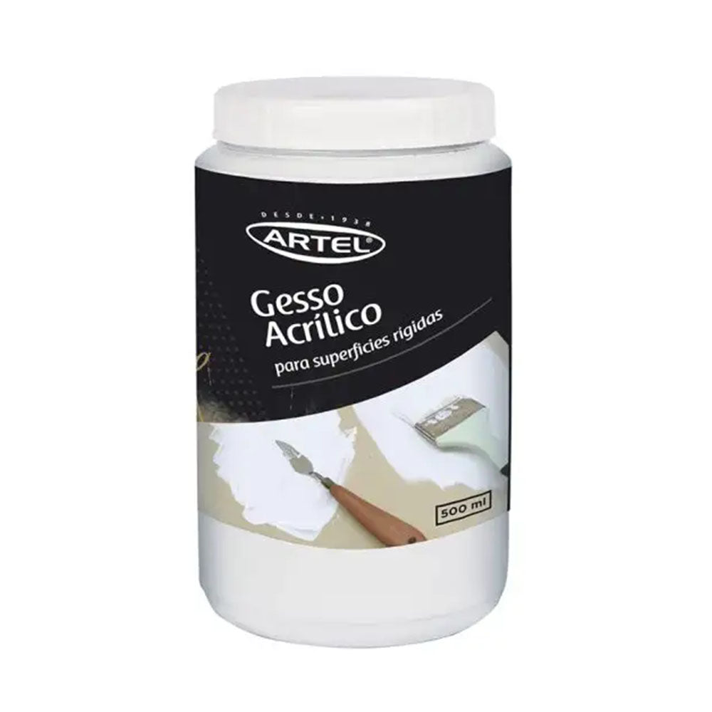 Gesso Imprimante Acrílico Artel 500 ml – Dibu Chile