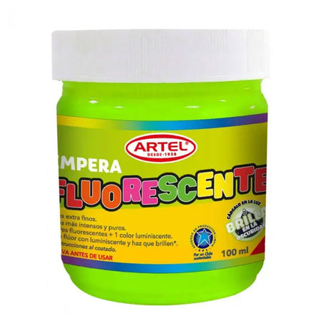 artel-tempera-colores-frasco-100-ml-fluorescente-verde