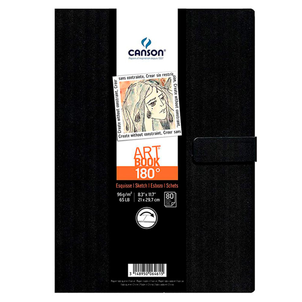 Canson Art Book - Libreta 180 A4 21 x 29,7 cm 80 Hojas