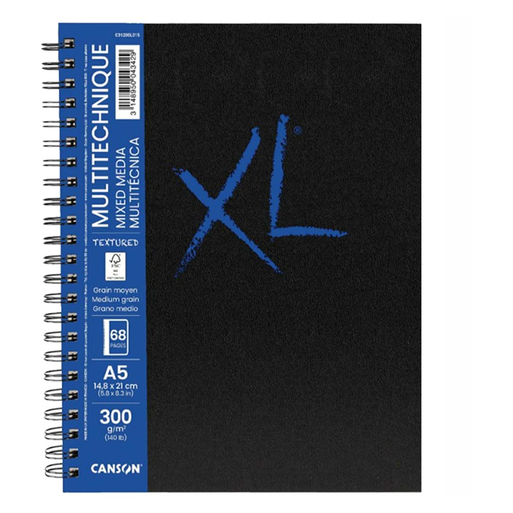 Canson XL Book - Croquera Mixed Media 34 Hojas 300 g/m2