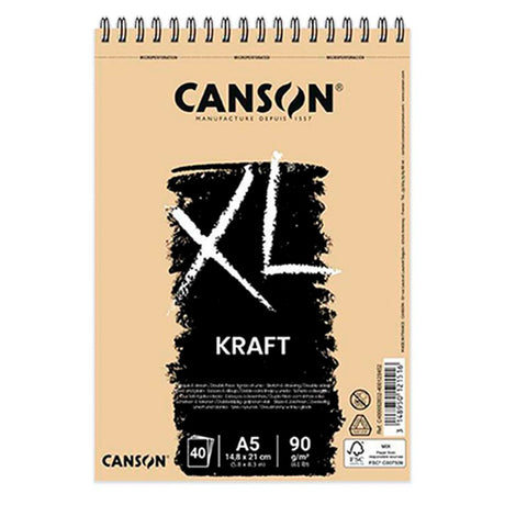 canson-xl-croquera-dibujo-kraft-90-g-m2-40-hojas-A5-14-8-x-21-cm