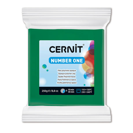 cernit-number-one-arcilla-polimerica-250-g-vert