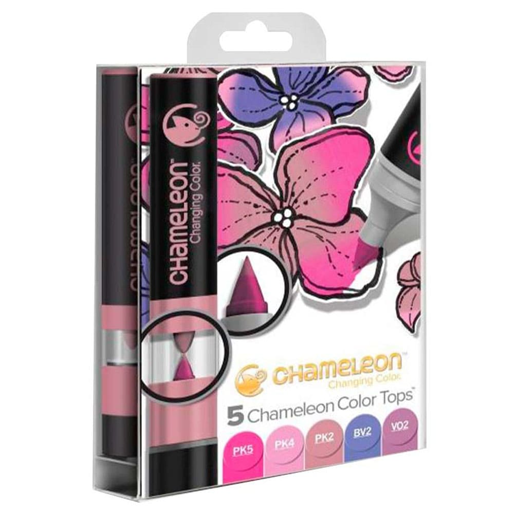 Chameleon Color Tops - Set 5 Tonos Florales