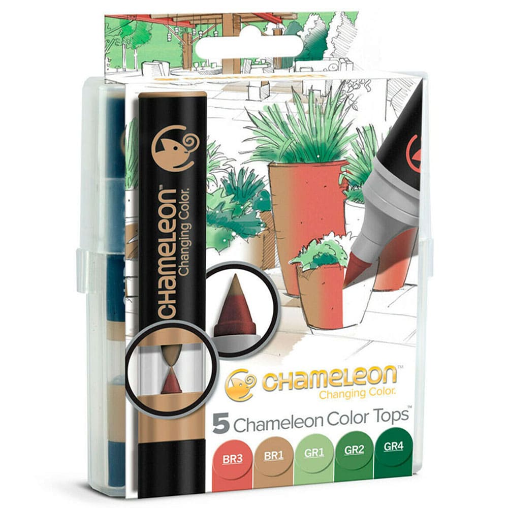Chameleon Color Tops - Set 5 Tonos Naturaleza