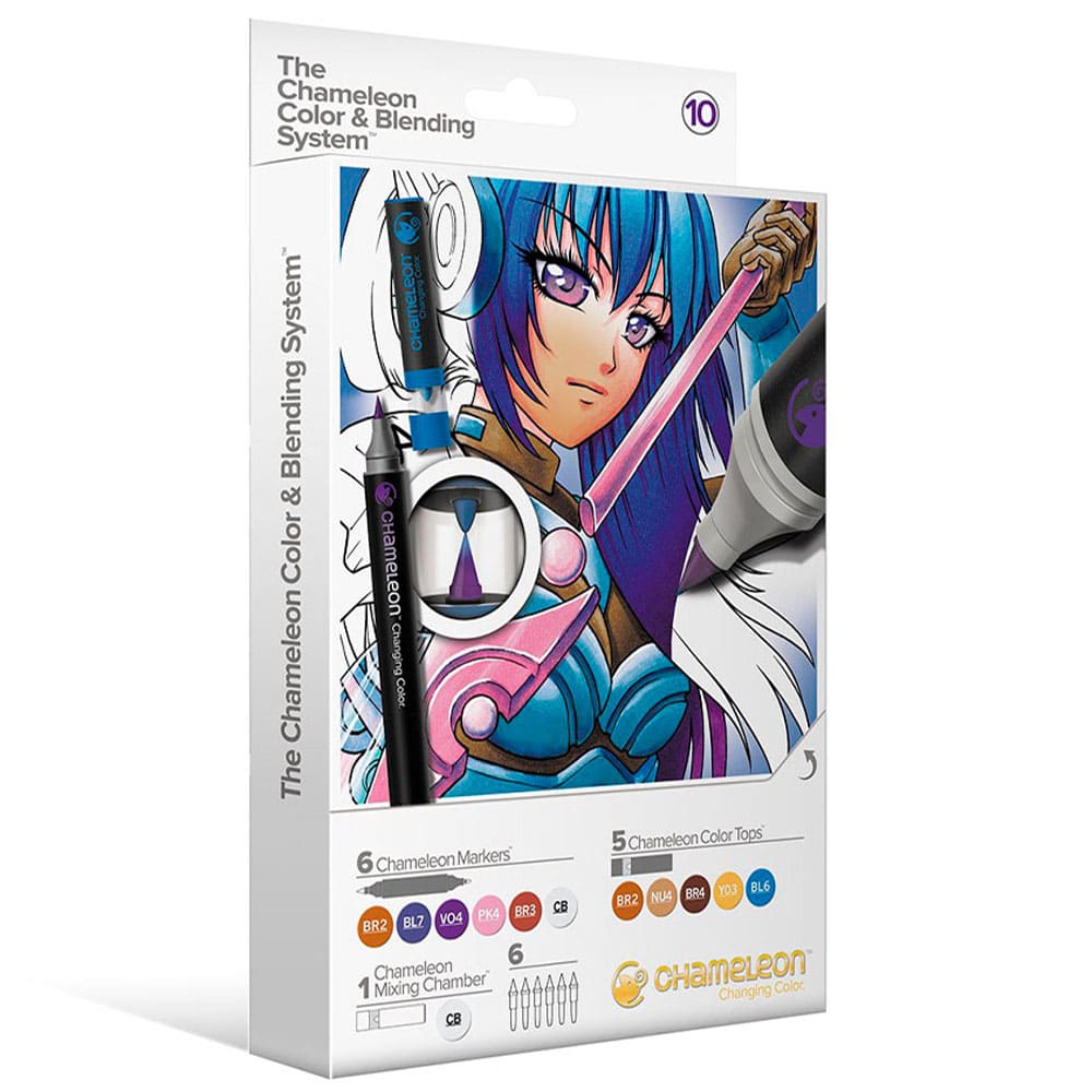 Chameleon - Kit Marcadores Color & Blending System 10