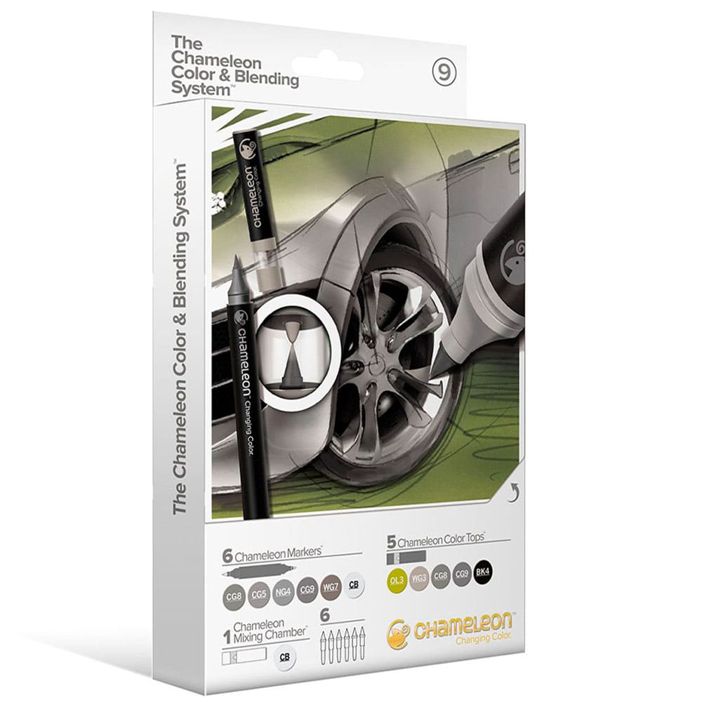 Chameleon - Kit Marcadores Color & Blending System 9