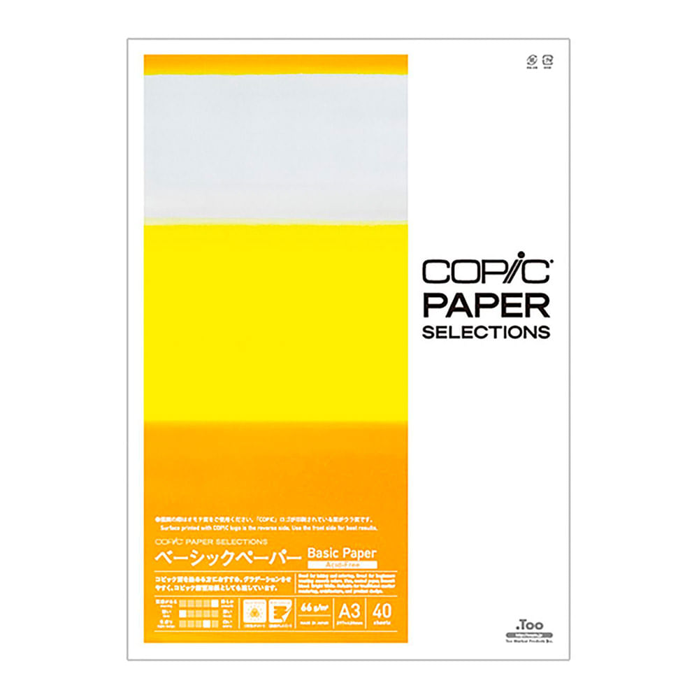 Pack 20 Hojas Copic Paper Selections, A3, Basic Paper - Dibu – Dibu Chile