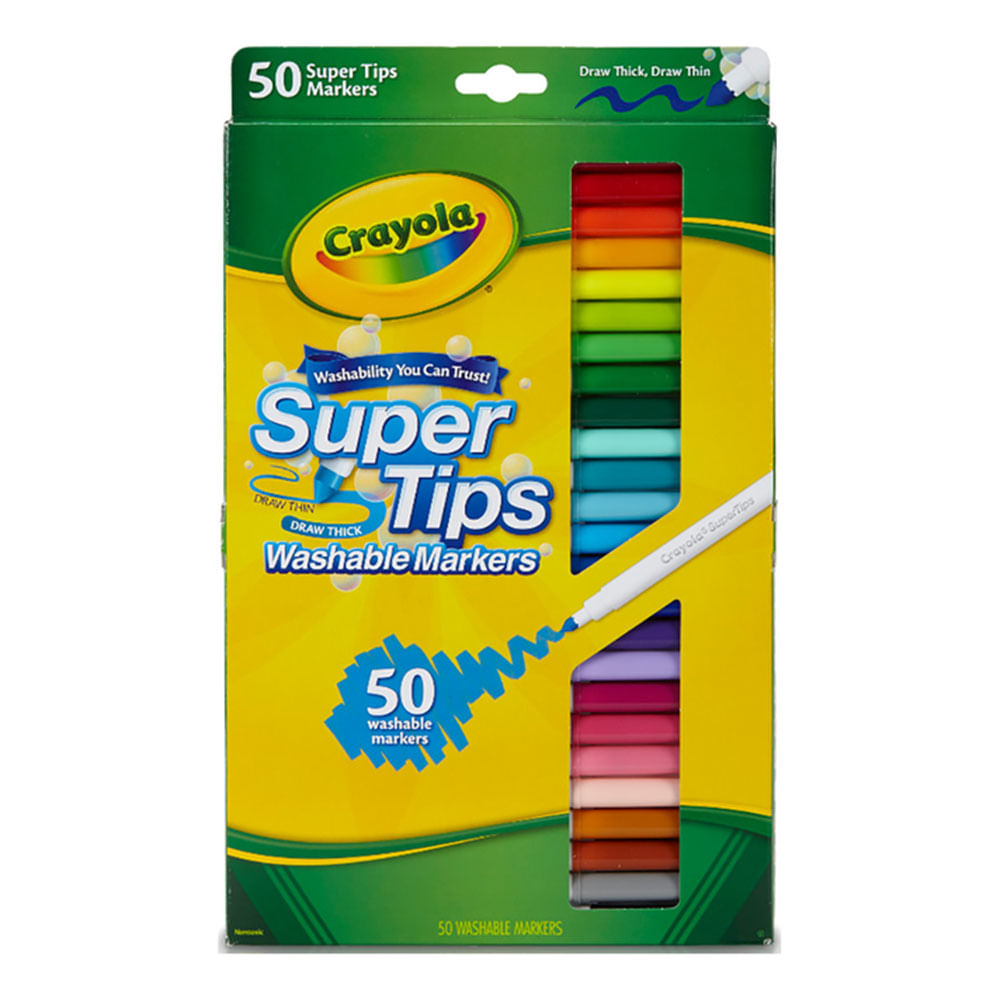 Crayola Super Tips 50 Colores