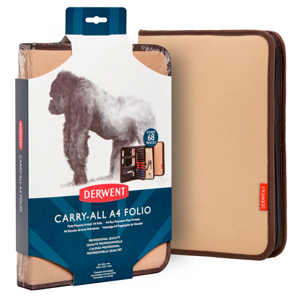 Derwent Carry All - Estuche A4 Folio 68 Lápices
