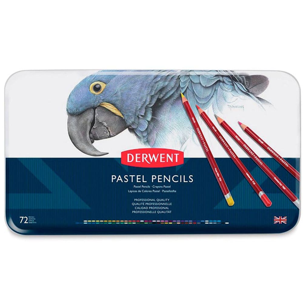 DERWENT PASTEL PENCILS 72色 色鉛筆 Set 72 Lápices de Colores Pastel Derwent – Dibu Chile