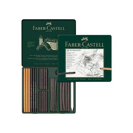faber-castell-pitt-charcoal-kit-carboncillo-24-piezas-2