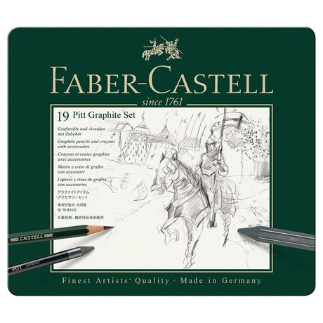 faber-castell-pitt-kit-grafito-19-lapices-y-accesorios