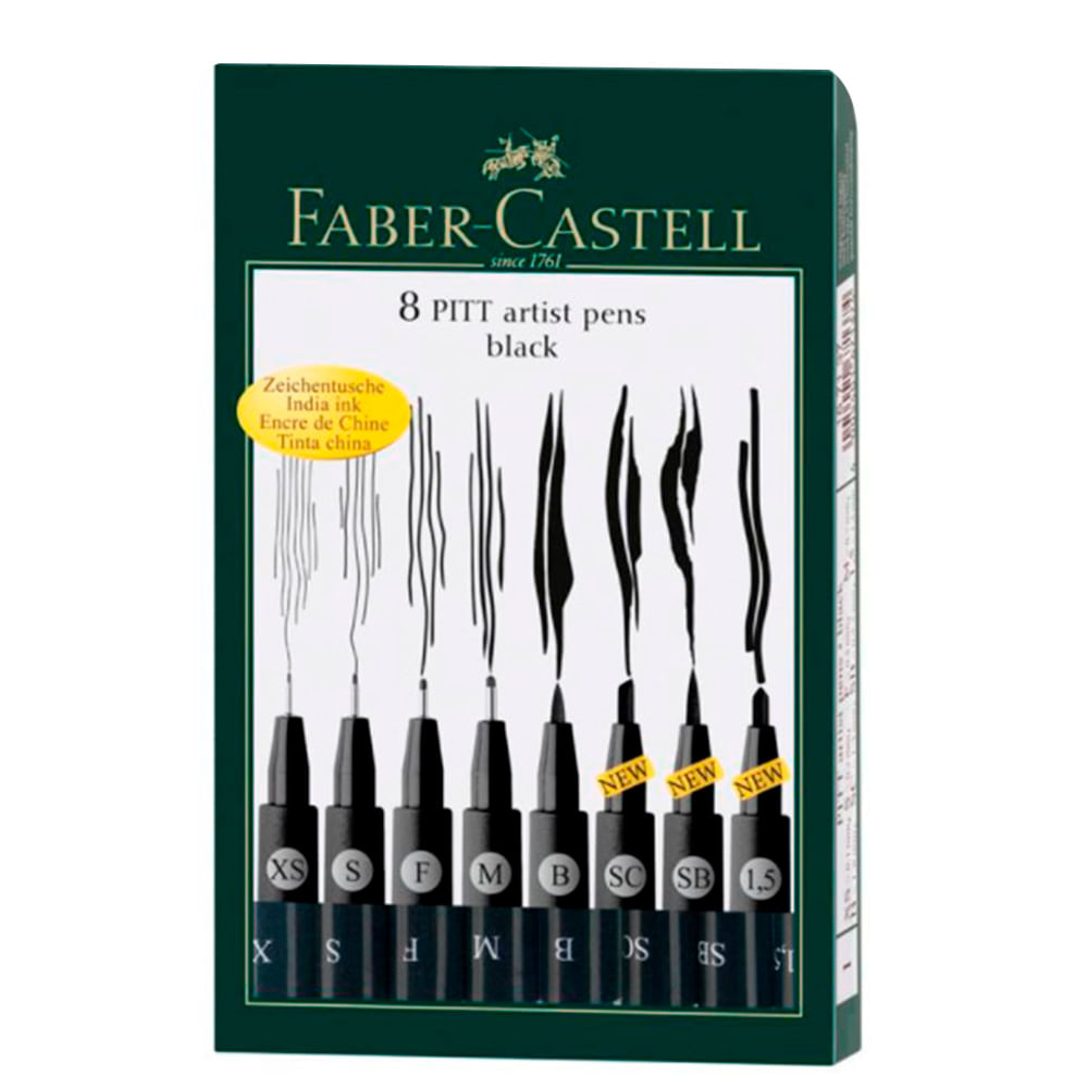 faber-castell-pitt-set-8-tiralineas-negro-surtidos