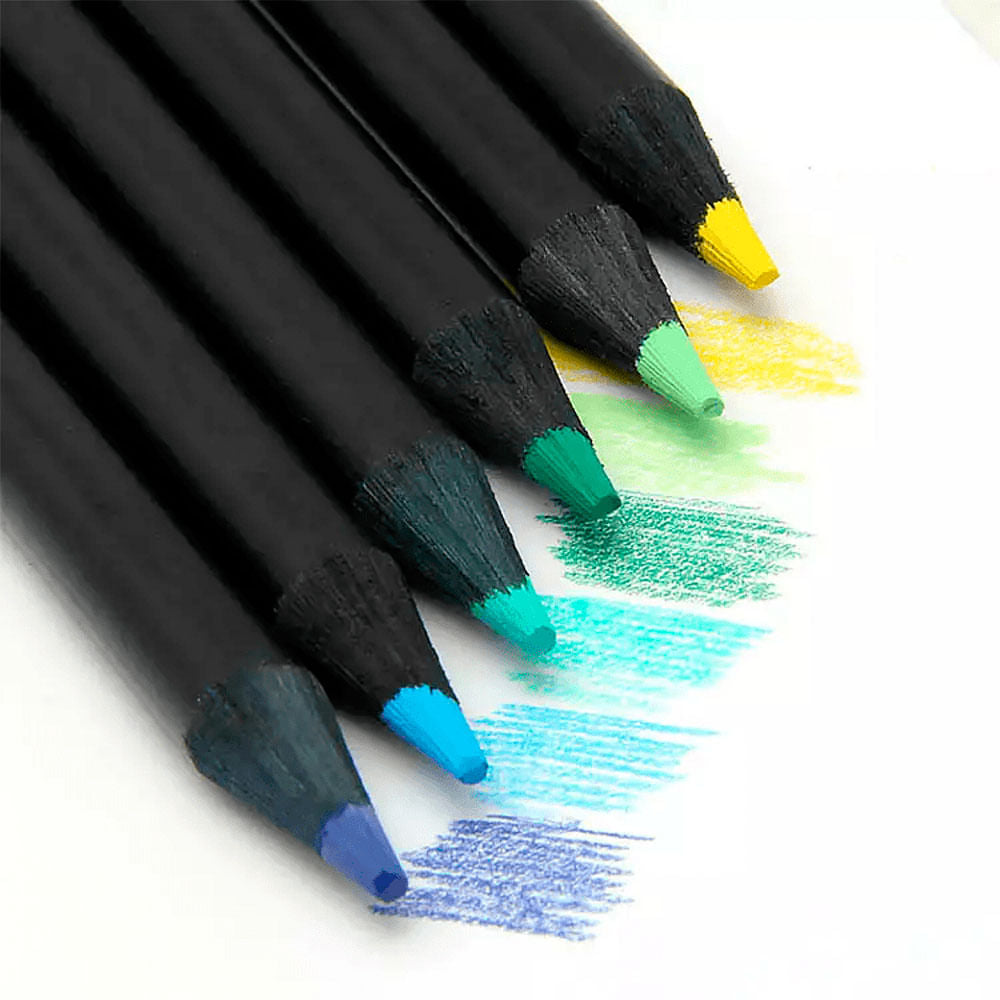 Lápices Faber-Castell SuperSoft 12 Colores Metálico