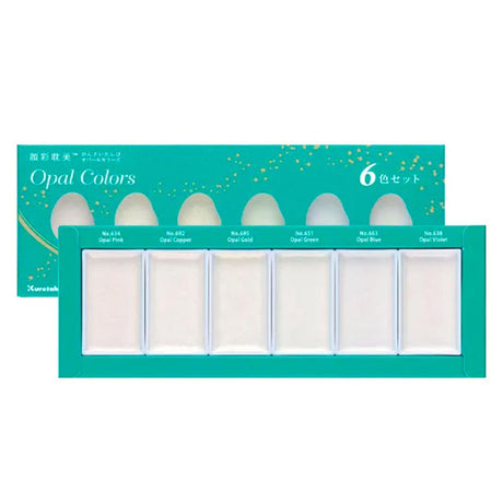 kuretake-gansai-tambi-set-6-acuarelas-opal-colors