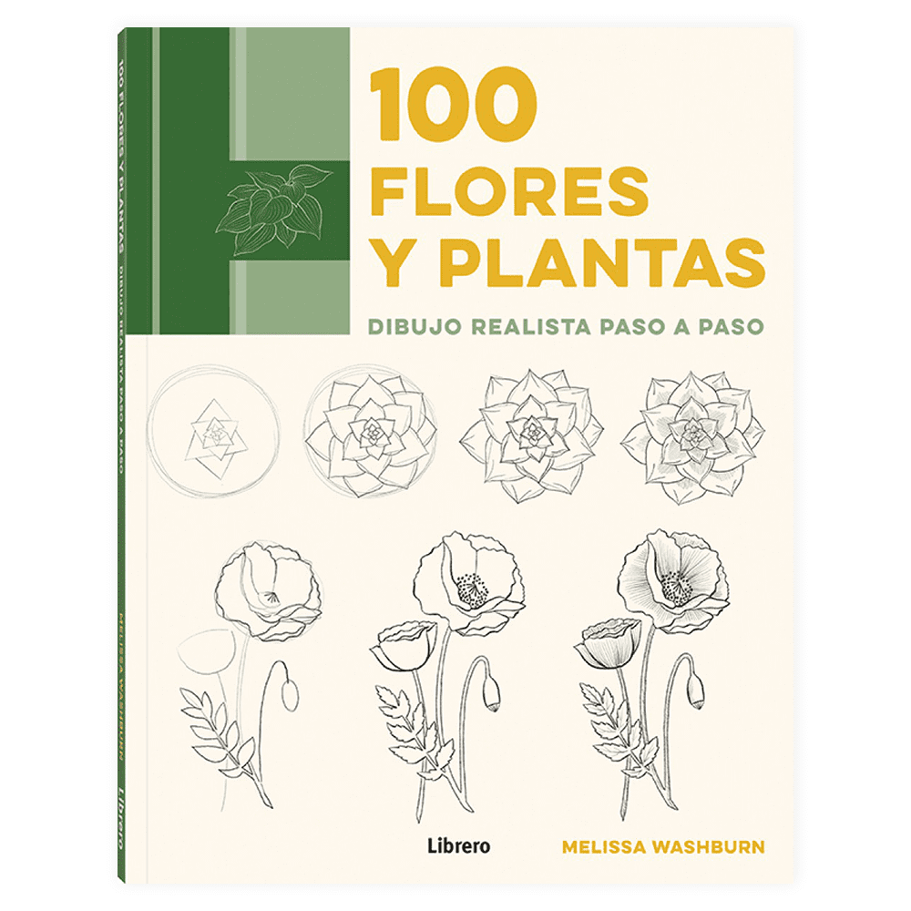 libro-100-flores-y-plantas-dibujo-realista-paso-a-paso-melissa-washburn