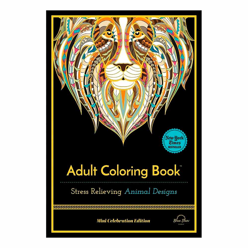 libro-para-colorear-stress-relieving-animal-designs-blue-star-press