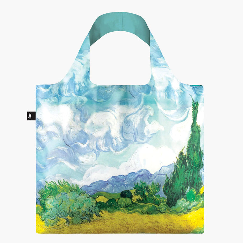 Bolsa Reutilizable Loqi - Diseño Henri Edmond 'The Cypresses At Cagnes', Resistente Al Agua, Hasta 20kg