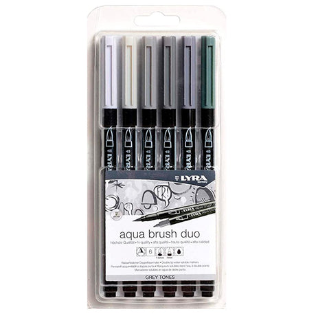 lyra-aqua-brush-duo-set-6-marcadores-grey-tones