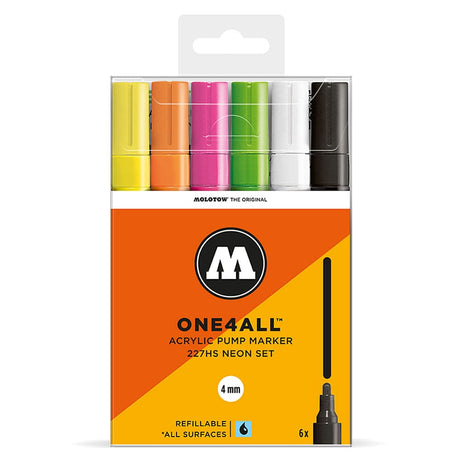 molotow-one4all-set-6-marcadores-227hs-4-mm-neon