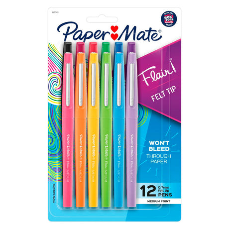 paper-mate-flair-set-12-tiralineas-punta-media