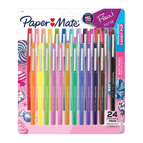 paper-mate-flair-set-24-tiralineas-punta-media-candy-pop