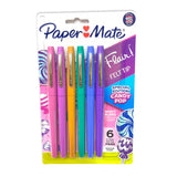 paper-mate-flair-set-6-tiralineas-punta-media-candy-pop
