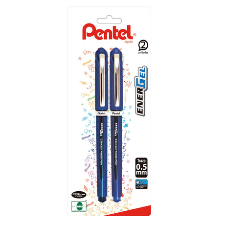 pentel-set-2-lapices-gel-energel-0-5-mm
