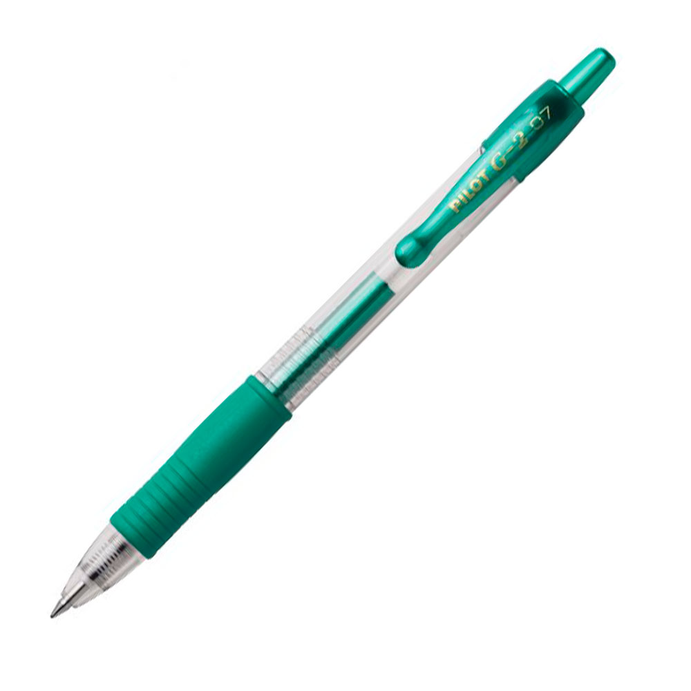 pilot-g-2-lapiz-gel-punta-07-Verde-Metalico