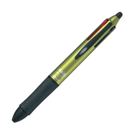 pilot-lapiz-gel-frixion-ball-4-wood-4-colores-05-mm-verde