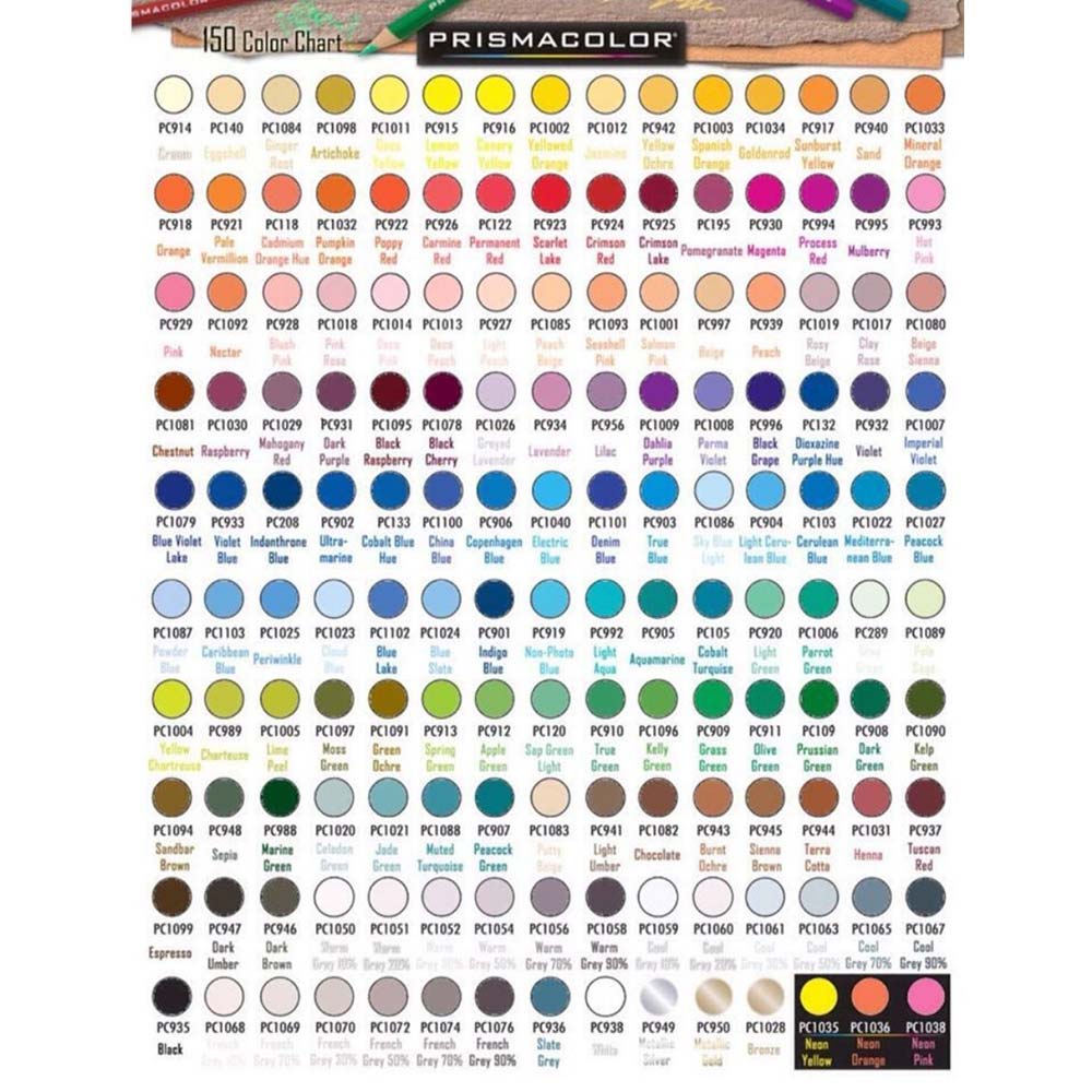 Set 150 Lápices de Colores Prismacolor Premier – Dibu Chile