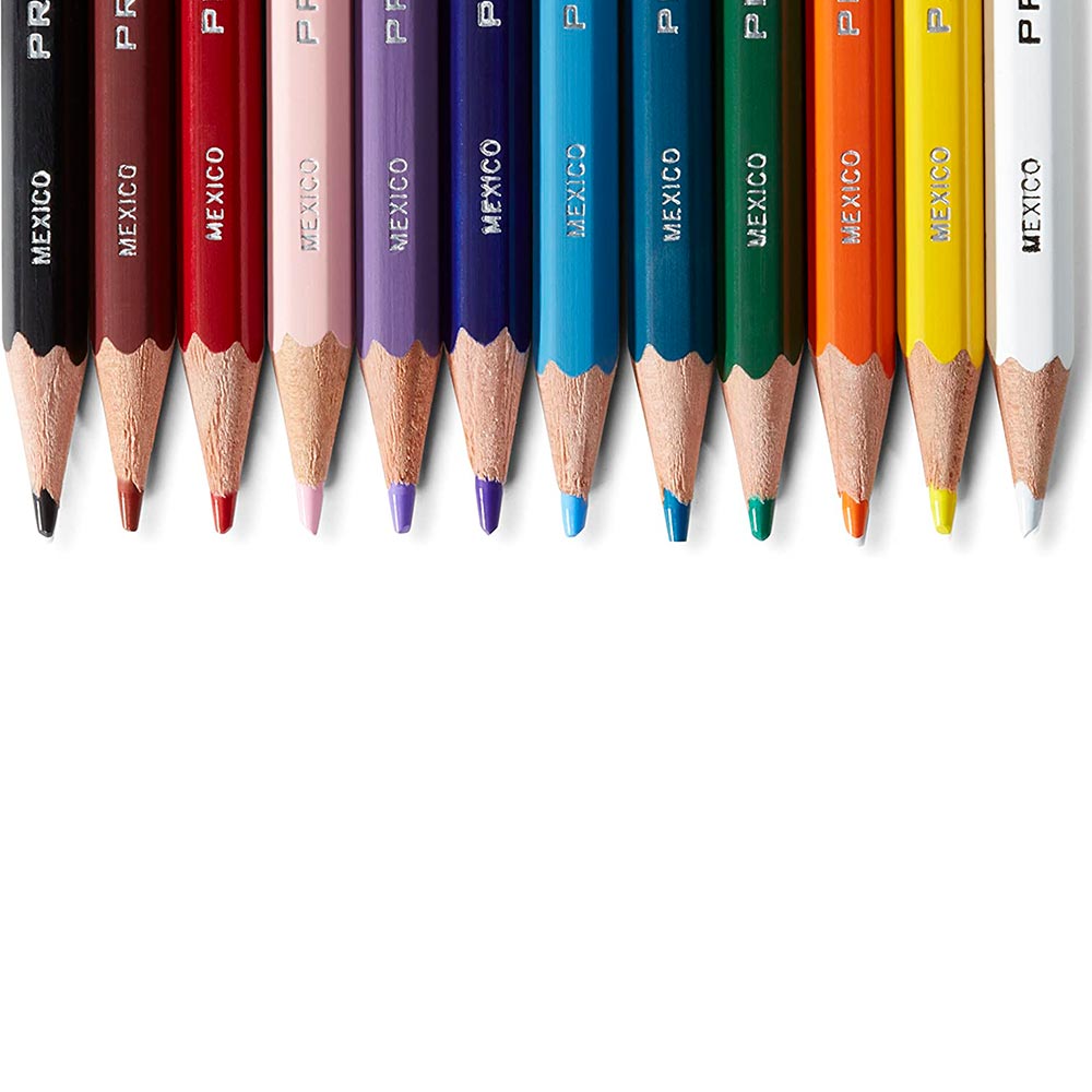 11pc　天然石色相環　20minutes version　ケース売り Prismacolor Set 24 Lápices de Colores Verithin - DibuChile – Dibu