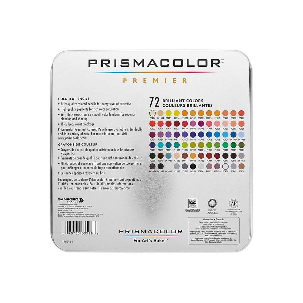 Set de 72 Lápices de Colores Prismacolor Premier – Dibu Chile