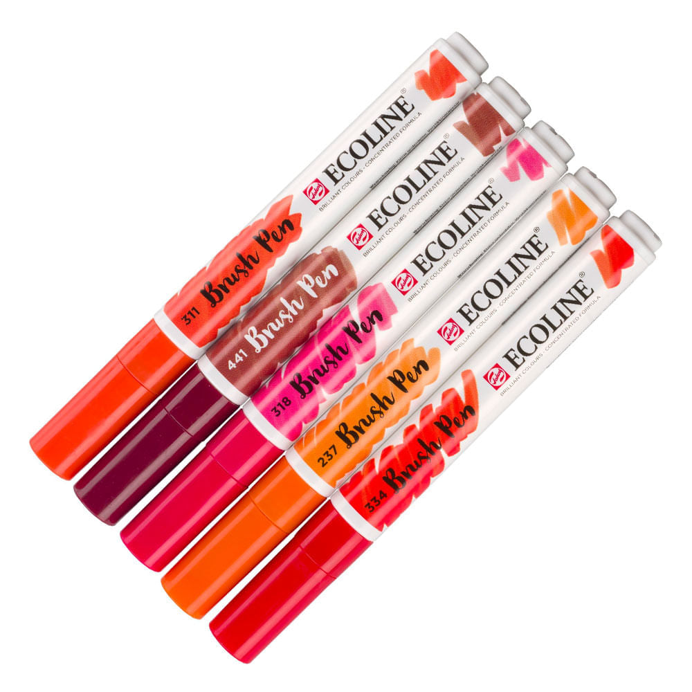 royal-talens-ecoline-set-5-marcadores-brush-pen-rojos-3