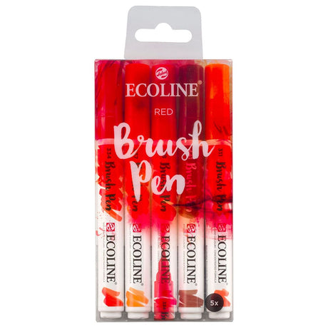 royal-talens-ecoline-set-5-marcadores-brush-pen-rojos