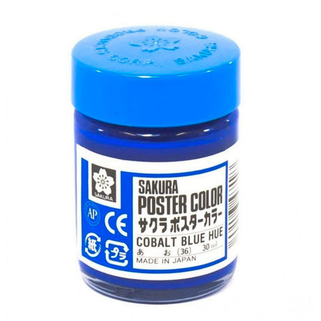 sakura-poster-color-tempera-profesional-30-ml-azul-cobalto