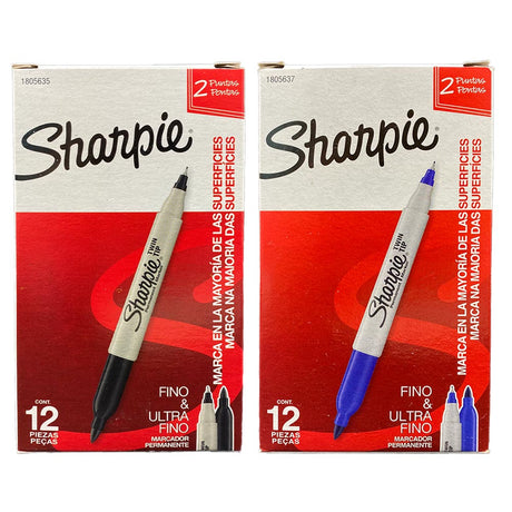 sharpie-pack-12-marcadores-permanentes-doble-punta-fina-y-ultra-fina